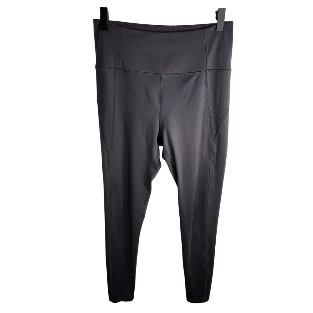 Girlfriend Collective High Rise Leggings Size Medium Grey Athletic Gym Yoga